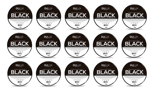 15 Pomada Dulux Black Pigm 150g Cabelo E Barba