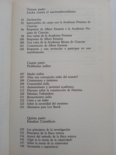 Libro. Albert Einstein. Mi Visión Del Mundo. (Usado)