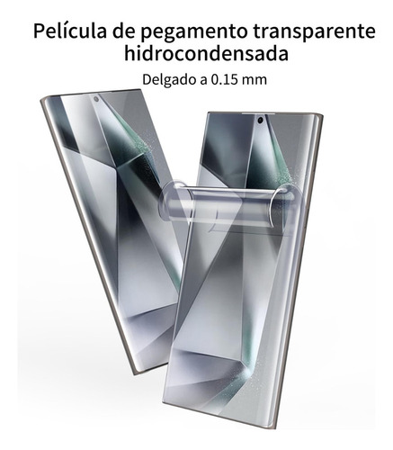 2 Micas Hidrogel Hd Transparente Para Samsung Galaxy M13 5g