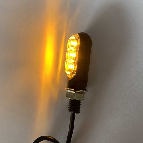 Indicadores De Giro, 3 Led, Luces Intermitentes, Color Ámbar