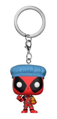 Chaveiro Funko Pop Pocket Bathtime Deadpool Marvel Original