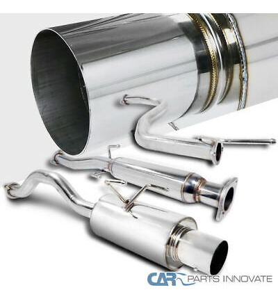 Catback Exhaust Fits 1992-1995 Honda Civic 3dr Hatch Pol Oaa