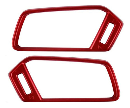 Cubierta De Salida De Aire Acondicionado Roja Abs Para Honda