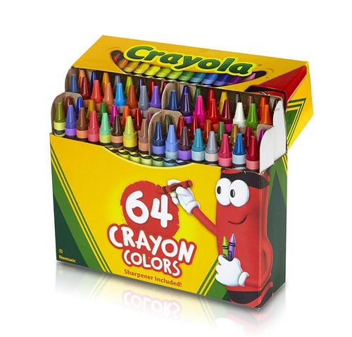 Crayola Crayones 64 Unidades Crayon Educando