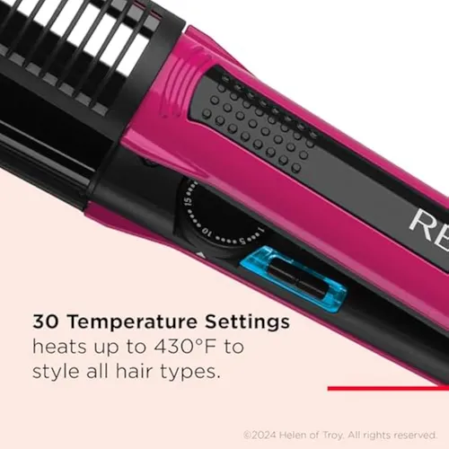Revlon Perfect Match Flat Iron Straightens,