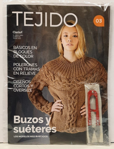 Revista El Gran Libro Clarín Tejido 2022 N° 3 + Tijera