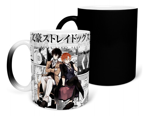 Bungo Stray Dogs Taza Mágica Personalizada Anime Mod2