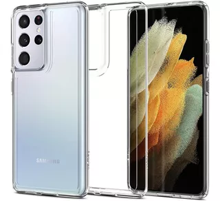 Spigen Ultra Hybrid Para Galaxy S21 Ultra - Crystal Clear