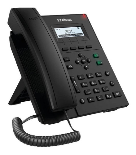 Telefone Intelbras Com Fio Ip V3001 Preto