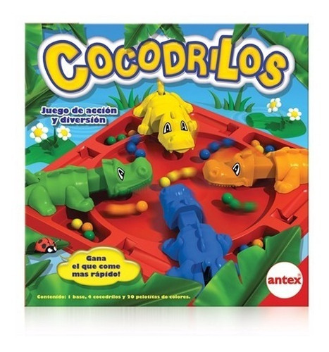 Imagen 1 de 2 de Cocodrilos Juego De Mesa Para Niños Desde 4 Años Nuevo Antex