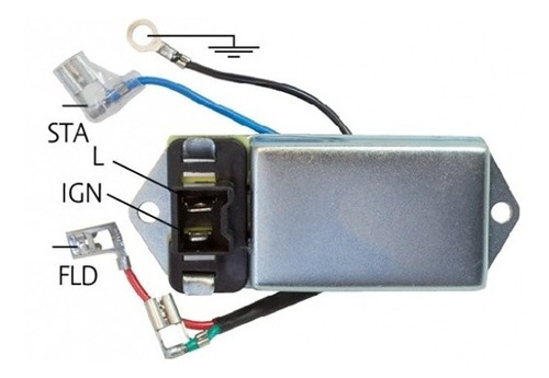 Regulador De Voltaje Fiat Duna-regatta-uno Tipo Lucas Indiel