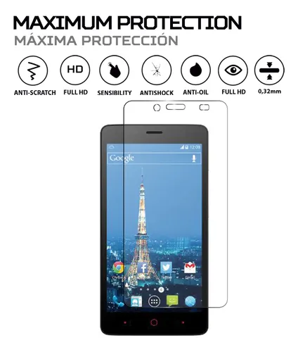 Protector De Pantalla Antishock Para Zte Blade V220