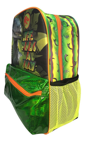 Mochila Original Jurassic World Primaria 3d