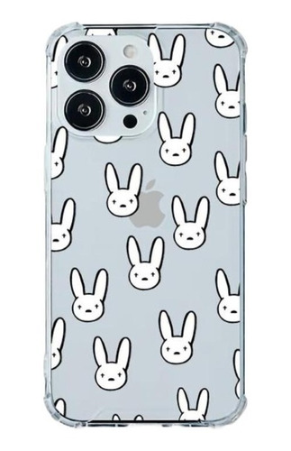 Funda Transparente De Bad Bunny Para Samsung Galaxy J6 Prime