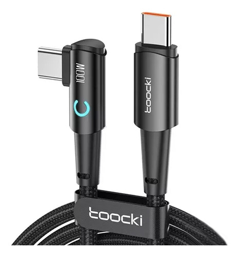Toocki Cable De Carga Rápida 100w 2 Metros Tipo C A C