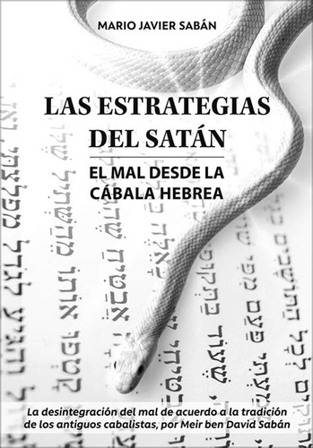 Estrategias De Satan , Las - Mario Javier Saban