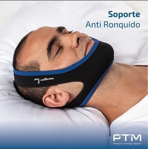 Soporte Antironquido Anti Apnea Bruxismo Neoprene Ronquido