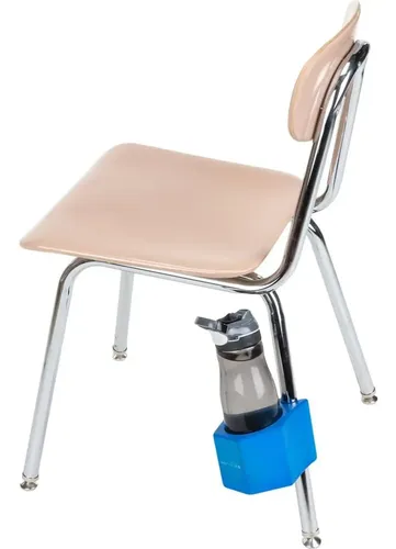 Portavasos De Escritorio Con Clip Giratorio - Evita Derrames En Mesa De Oficina O Casa