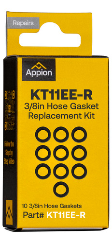 Appion Kt11ee-r Megaflow Hose Gasket 10 Pack For 3/8in F Yyn