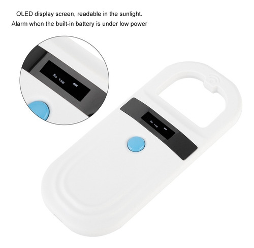 Recarregável Animal Chip Id Scanner Microchip Scanner Pet