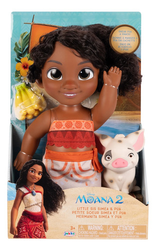 Moana 2 Little Sis Simea Muñeca De 28 Cm
