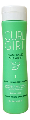 Curl Girl Shampoo Plant Based Super Nutrition X300ml