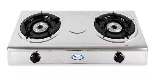 Cocina convencional gas butano Siul 5 fuegos con horno inox - Bazar San juan