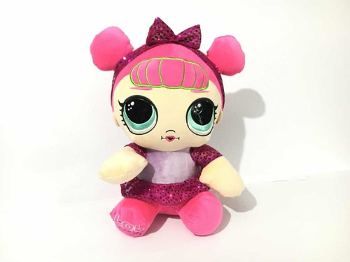 Muñeca Lol De Peluche 35 Cms Importada De Colores Exclusiva