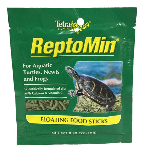 Reptomin 10gr Comida Ranas Tortugas Reptiles Salamandras