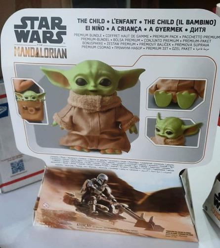 Star Wars Beby Yoda Mattel. Con Morral Y Sonidos. Disponible