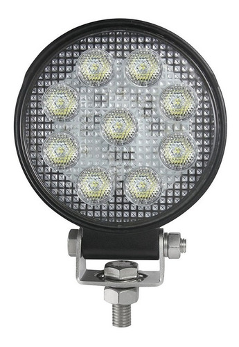 Faro Pirata Redondo 9 Led Mv Hella (1100 Lúmenes)