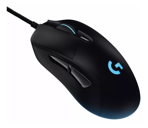 Imagen 1 de 3 de Mouse gamer Logitech  G Series Prodigy G403 negro