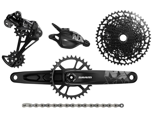 Grupo Sram Nx Eagle 12v 11-50 Pedivela Dub Nf Garantia 2 Ano