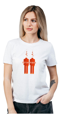 Polera Mujer Pet Shop Boys Very Algodon Organico Wiwi