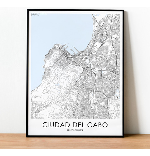 Mapa Ciudad Del Cabo