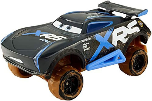 Carro De Juguete A Escala 1:55 Pixar Cars, Negro-azul