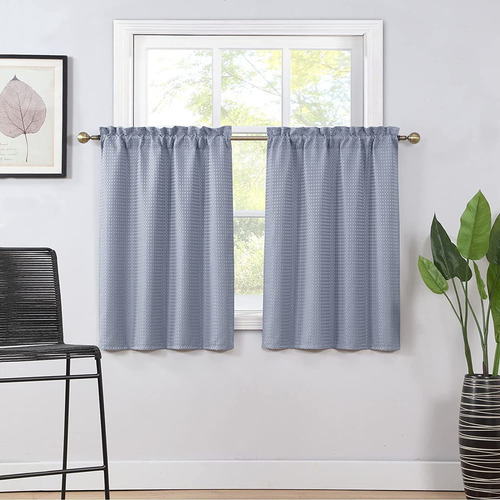 Cortinas Para Ventana De Baño De 45 Pulgadas De Largo,...