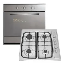 Comprar Combo Domec Horno Eléctrico Y Anafe Gas Hex18 Axv Envío Caba