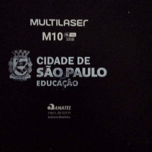Touch Tablet Multilaser M10 4g Pro Prefeitura Sp Envio Hoje Preto