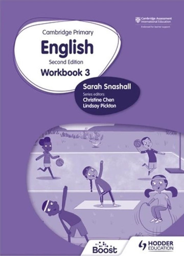 Cambridge Primary English 3 (2nd.edition) - Workbook, De Snashall, Sarah. Editorial Hodder Education, Tapa Blanda En Inglés Internacional, 2021