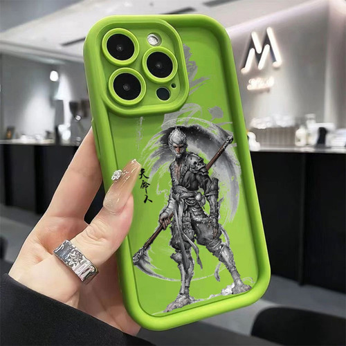 Funda Para Teléfono Vivo Cool Black Myth Wukong Funda De Tpu