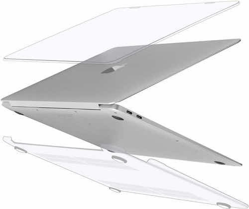 Capa Case Protetora Para Macbook Air M2 A2681 Transparente