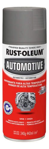 Rust Oleum Automotive Primer Para Altas Temperaturas Spray