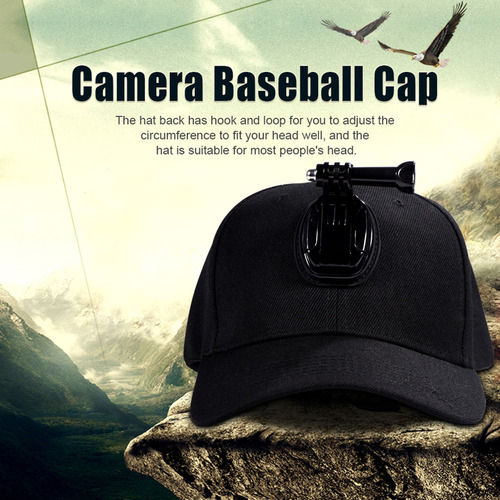 Gorra De Béisbol Para Cámara Puluz J Hook, Hebilla, Soporte
