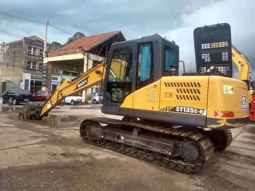 Escavadeira Sany Sy 135c-9 Cabine Com Ar Cond Repasse