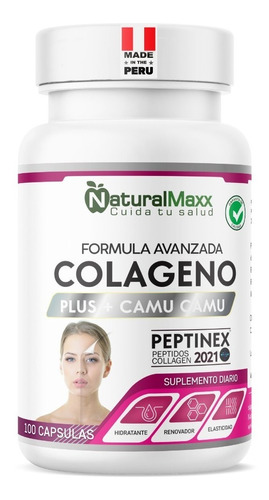 Colageno Plus Naturalmaxx Hidrolizado Capsulas Naturales