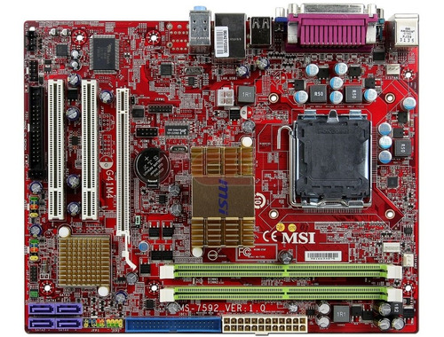 Motherboard Msi G41ma-l Intel Socket 775 Ddr2