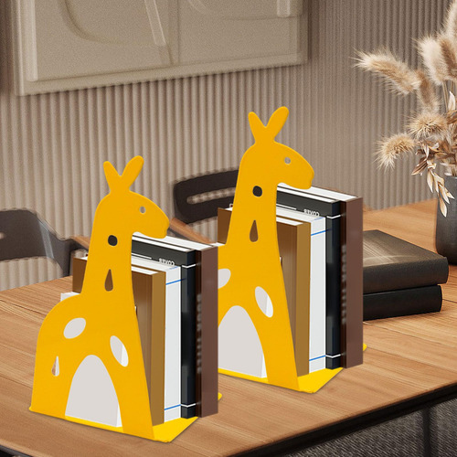 Organizador De Escritorio Con Sujetalibros De Hierro,