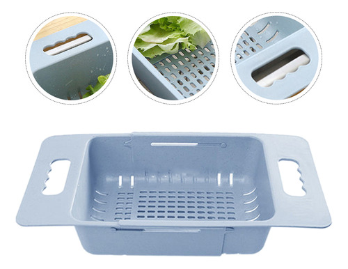 Cesta De Desagüe Para Fregadero De Cocina, Filtro Retráctil