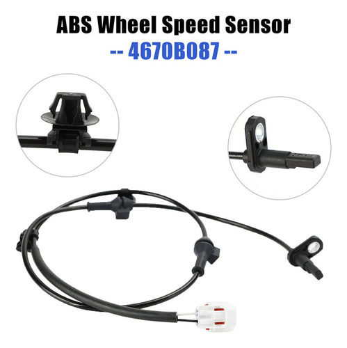 Sensor Abs Delantero Izquierdo/derecho Para Mitsubishi